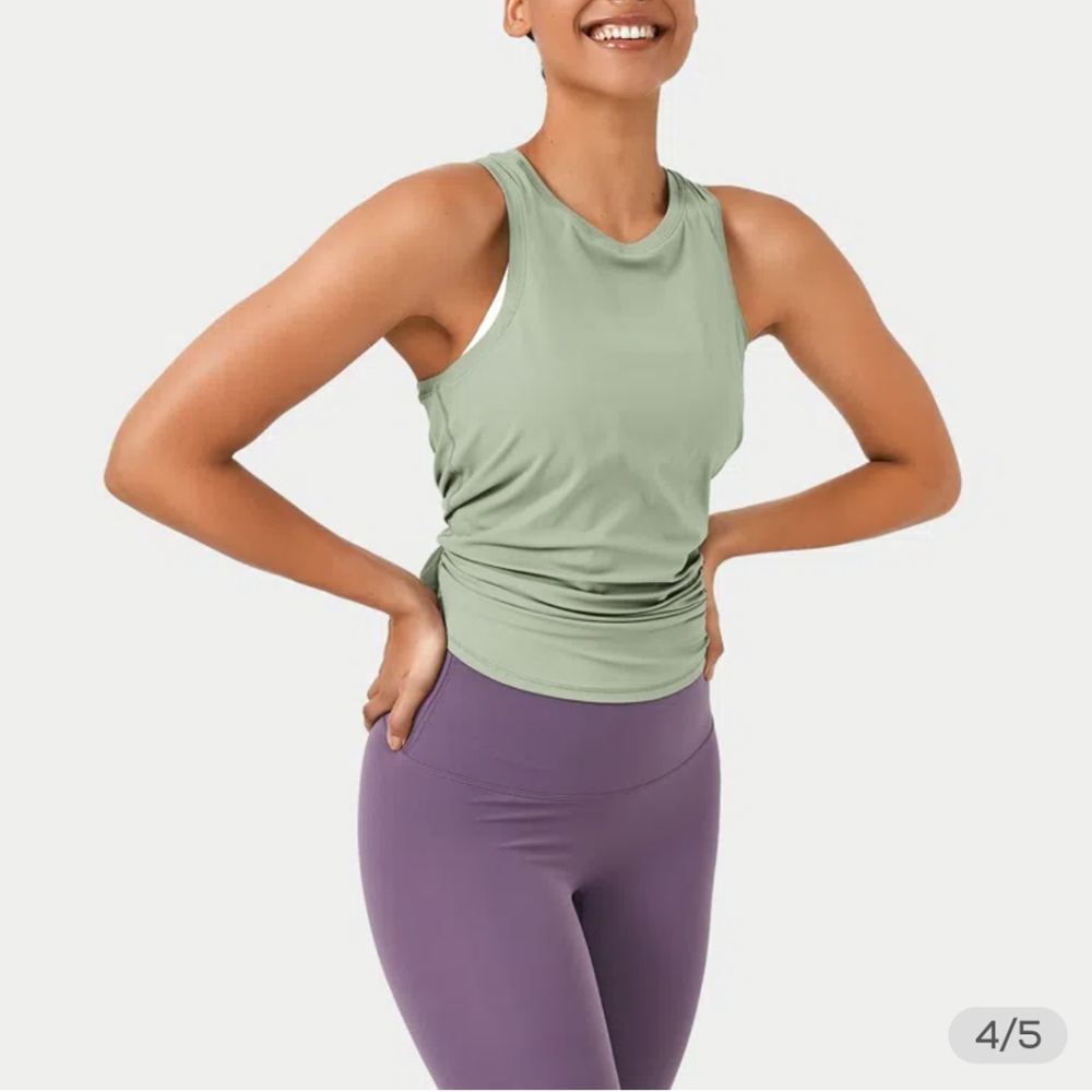 Lululemon Split Tie Back Tank Top